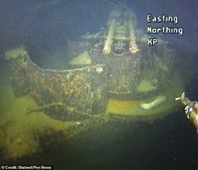 A debris 13 nautical miles from Kristiansand, a city in southern Norway, was first detected by sonar in 2017, but in June of this year, an examination of the ship was carried out that found it to be the lost Nazi warship.