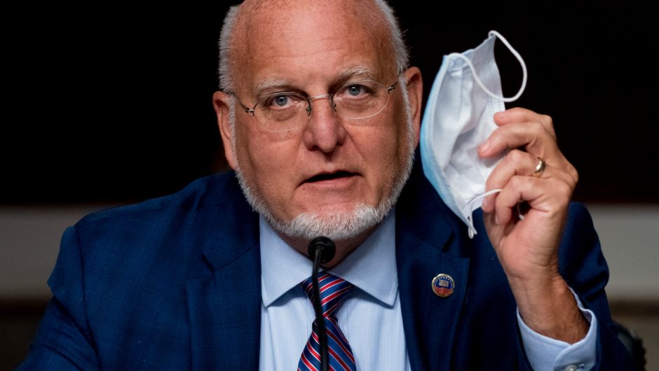 The CDC director says a mask may provide better protection against Covid-19 than a vaccine