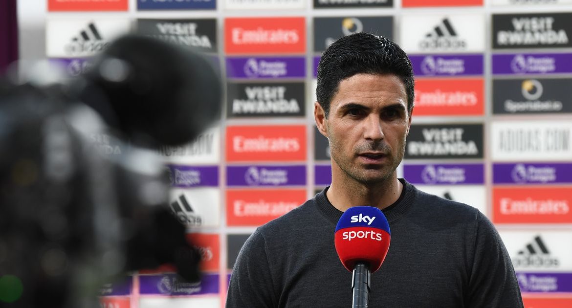 Mikel Arteta sends a letter to Arsenal's board of directors before the transfer deadline
