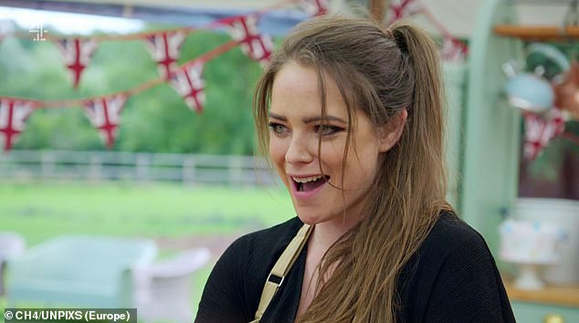 Fan: The Great British Bake Off Lottie Bidlow, 31, was obsessed with the show and Paul Hollywood before dazzling him with her baking skills