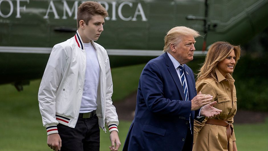 Melania Trump reveals that her teenage son, Barron, has been infected with the Corona virus and says that her symptoms “hit her in one go”, US News