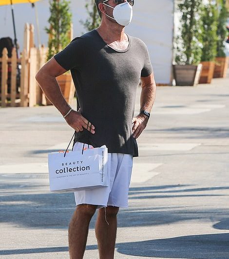 Simon Cowell, 61, is seen in public for the first time since undergoing surgery