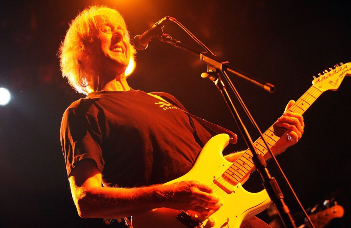 Spencer Davis of The Spencer Davis Group performs onstage at The Fillmore New York at Irving Plaza on July 10, 2009 in New York City
