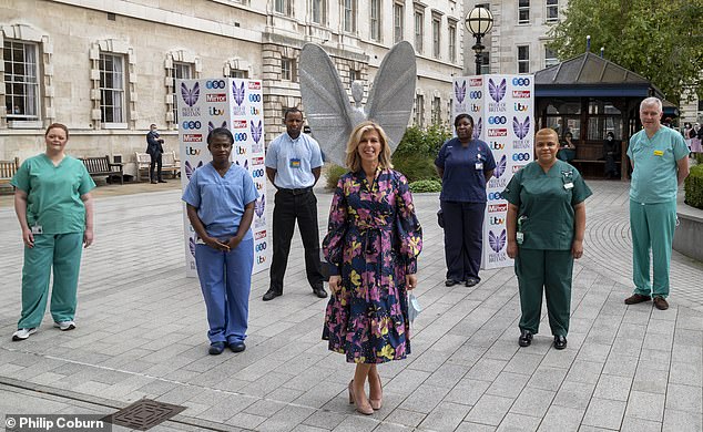Kate Garaway introduced the royal couple to the six NHS representatives who spoke to them about the challenges they and the health services faced in combating the coronavirus.