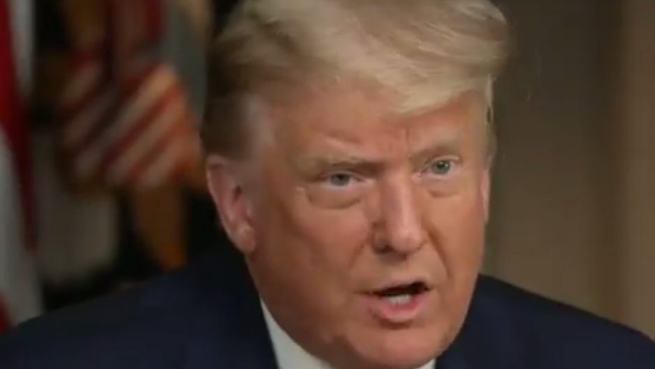 “It’s not true”: Trump confronted Leslie Stahl about the economy allegations in the first clip of a tense interview
