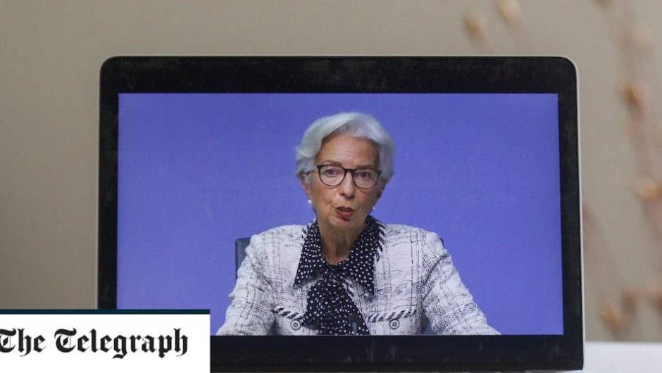 Markets are on the edge of a precipice as Lagarde says more stimulus is coming – live updates