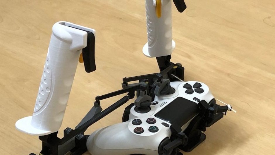 This charming DIY project adds 3D printed controllers and players to your PS4 console