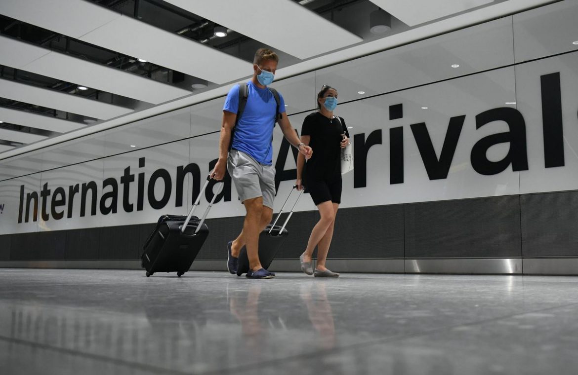 The new coronavirus lockdown causes more disruption for travellers, airlines and holiday firms (Kirsty O’Connor/PA)
