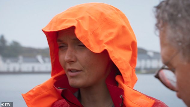 Emotionally: Victoria Pendleton faced more suffering in Don't Rock The Boat on Wednesday, as she clashed with actor Craig Charles after he accused her of being `` toxic. ''