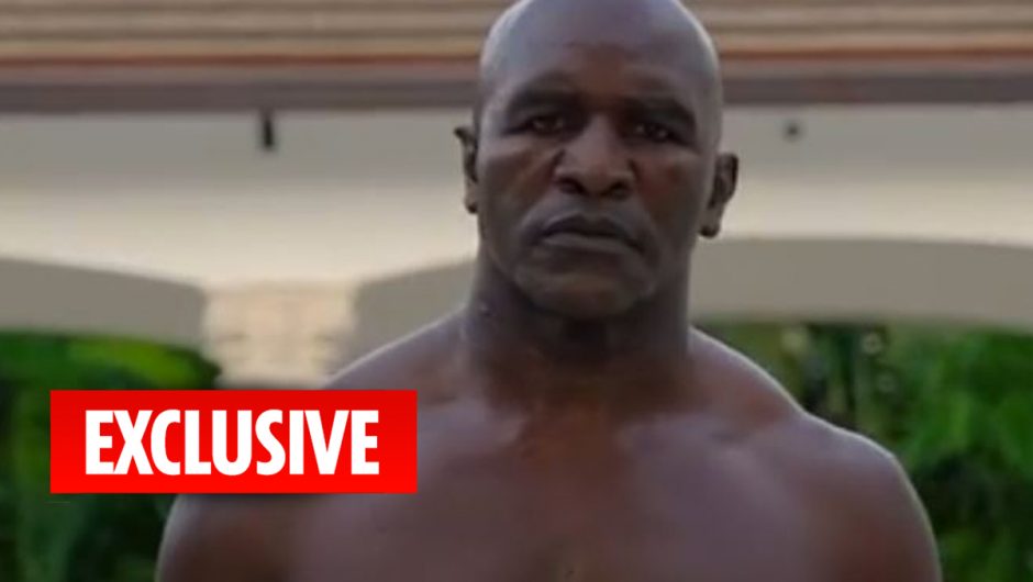 Evander Holyfield fears his rival, Mike Tyson, 54, will be knocked out after a Roy Jones Jr. match and will never give him a three-way fight.