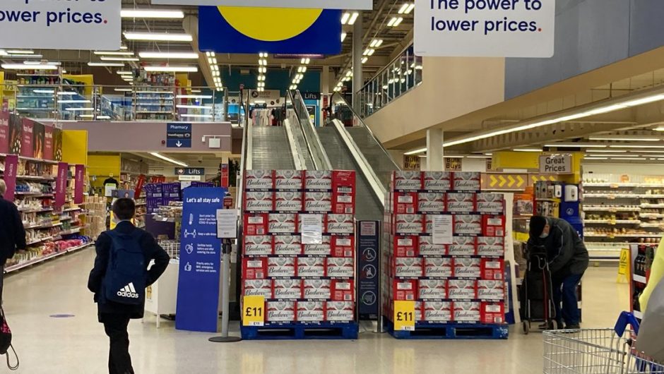 Tesco is reopening “non-essential” sections of stores following criticism from shoppers