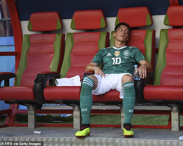 Ozil felt he had become a scapegoat after Germany were knocked out of the 2018 World Cup early