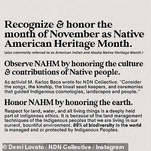 Honor: Also includes information on how Native American culture is recognized and honored