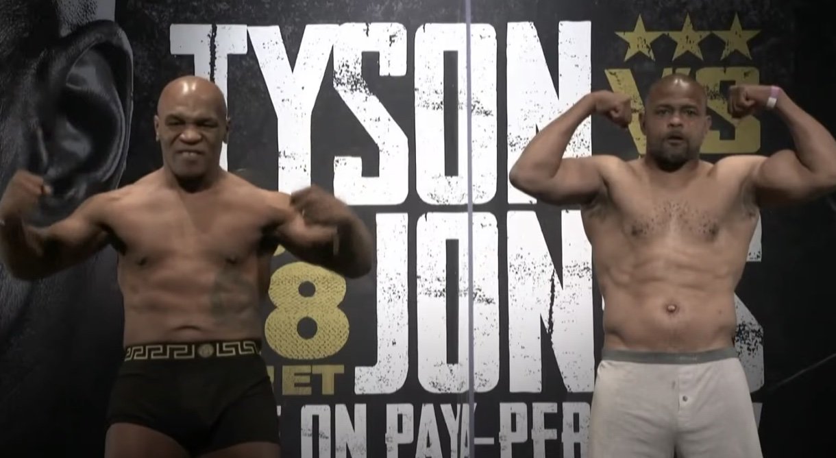 Mike Tyson, Roy Jones Jr.