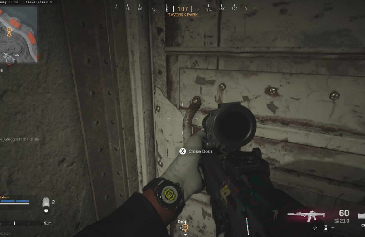 A new "door lock" bug in Warzone makes the player non-killable