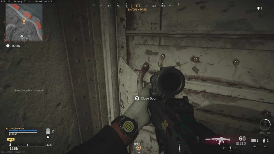 A new “door lock” bug in Warzone makes the player non-killable