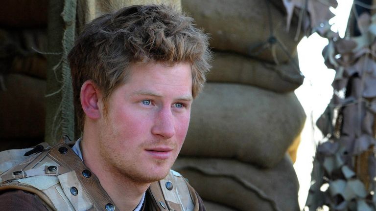 Prince Harry served two tours in Afghanistan