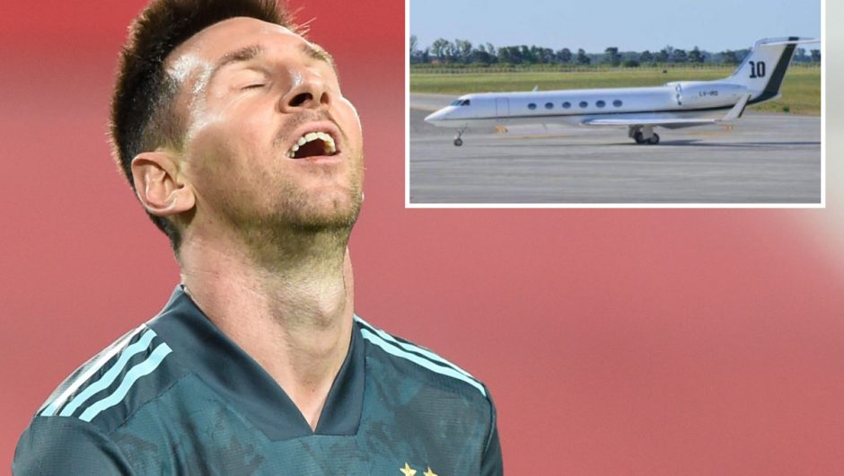 Lionel Messi has a private jet that was broken into by the Spanish tax agency on a runway at Barcelona airport because he is angry, ‘He’s crazy’