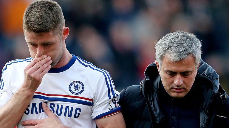 Gary Cahill played under Jose Mourinho at Chelsea