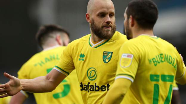 Blackburn Rovers 1-2 Norwich City: Timo Bucky 's brace keeps the Canary at the top of the tournament