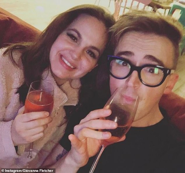 Home is where the heart is: On Thursday, she shared an amazing Instagram snapshot of the house with her co-star McFly, who is 35 years old, and admitted she was `` very happy '' to be reunited with him