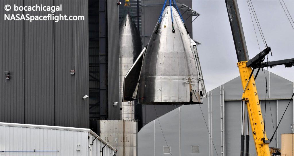 SpaceX Starship plant sprouts another nosecone as SN10 nears completion