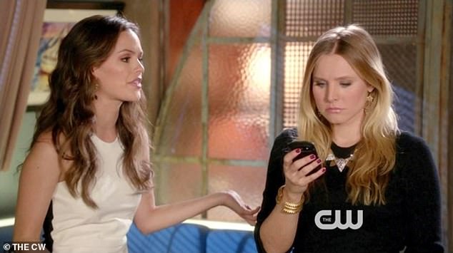 Airing next year on HBO Max!  Speaking of Gossip Girl, Kristen Bell (right, pictured in 2012) reprises her role as CW Teen Soap narrator in Joshua Safran's 10-episode continuation