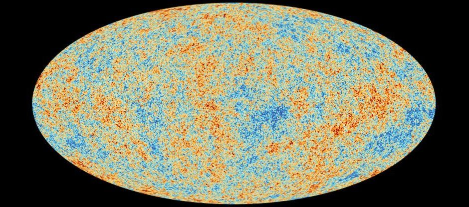 An astronomer searched the universe for a possible message from his creator