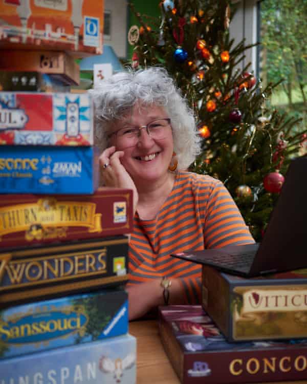 Kate MacDonald plans to do board games online with family members around the world.
