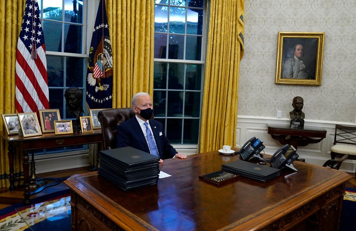 Biden removed the famous "red button" from the Oval Office.  Trump used it to order Coca-Cola
