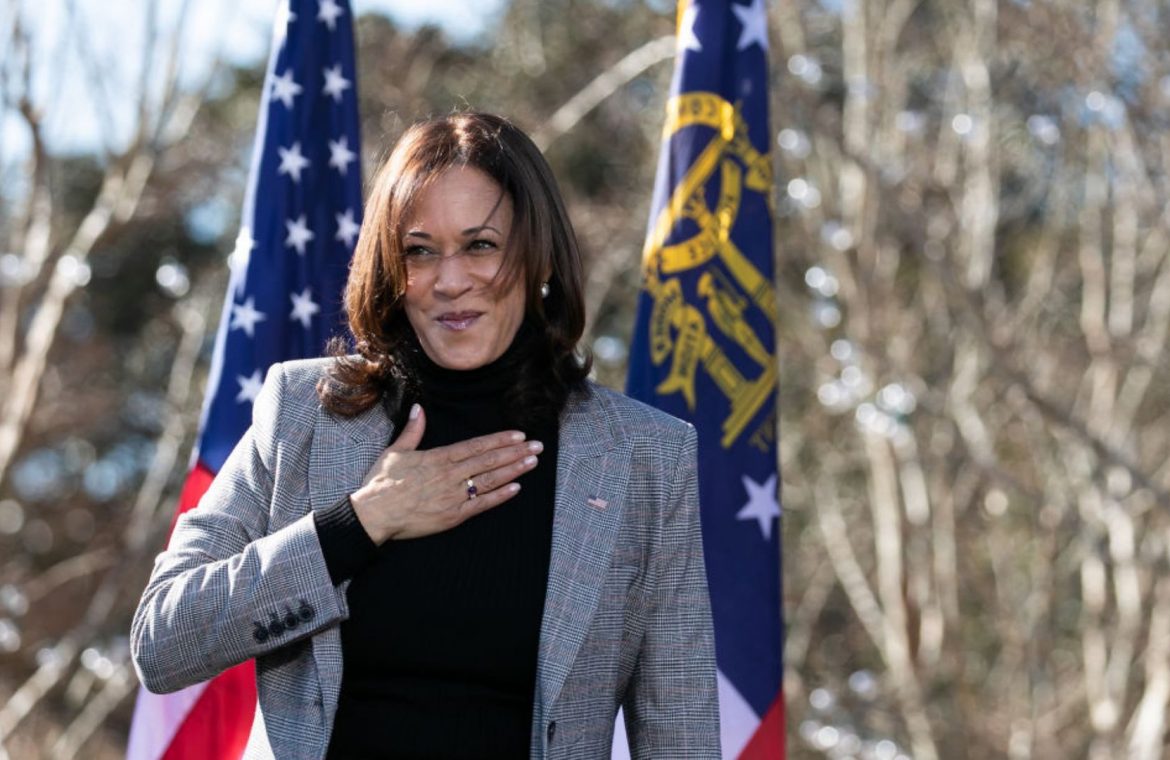 Kamala Harris wears sneakers on the cover of Vogue.  She talked about her plans as vice president