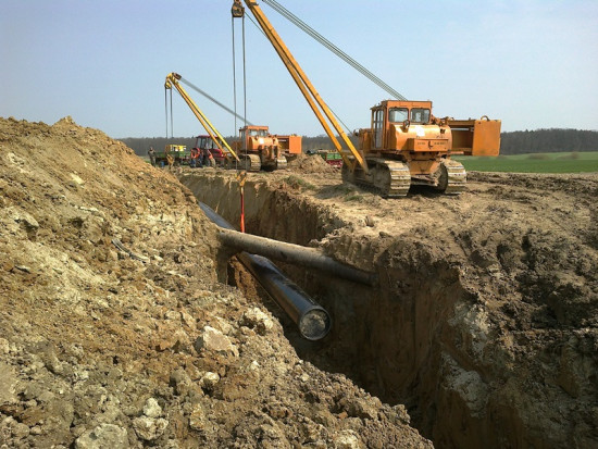 There is a decision to locate a gas pipeline in Greater Poland