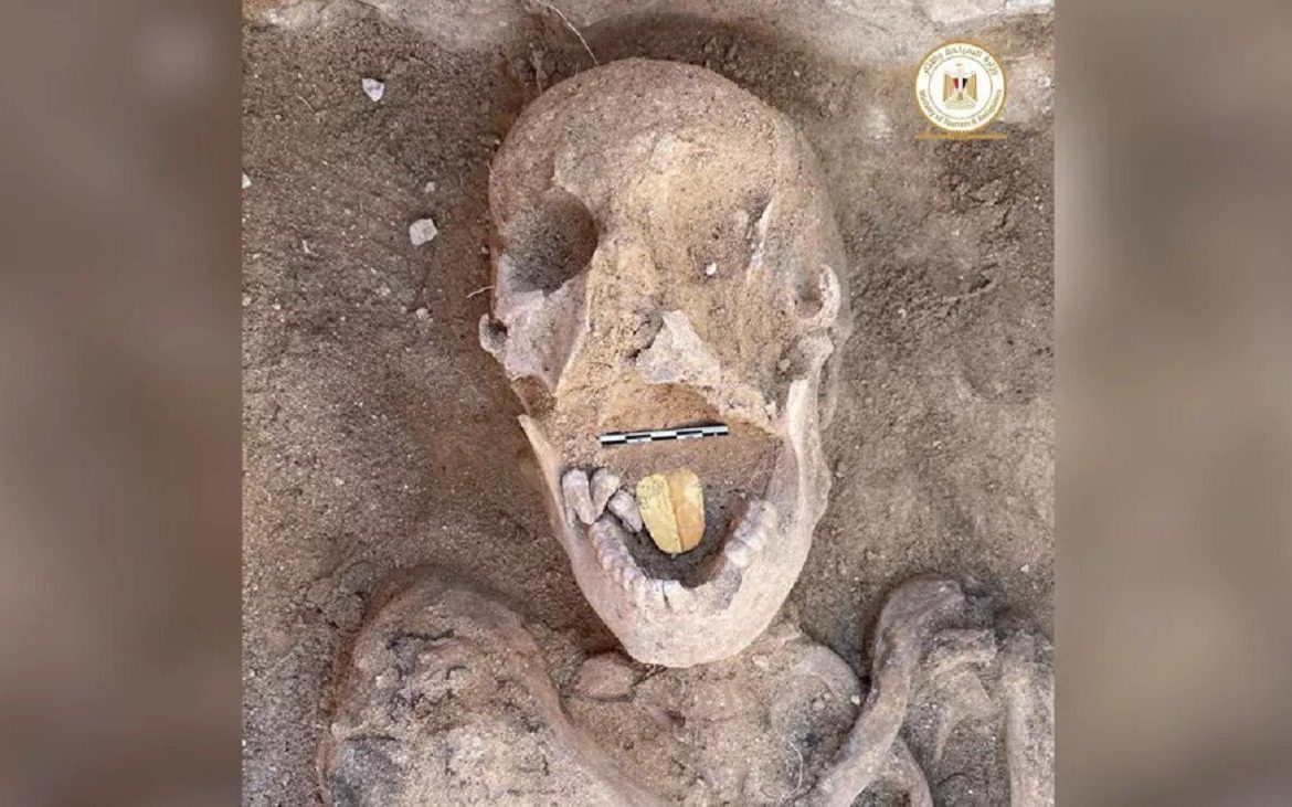 Mumia ze złotym językiem. Nietypowe znalezisko sprzed 2 tysięcy lat
