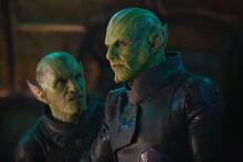 What happened to the Skrulls after the events of the movie "Captain Marvel"?