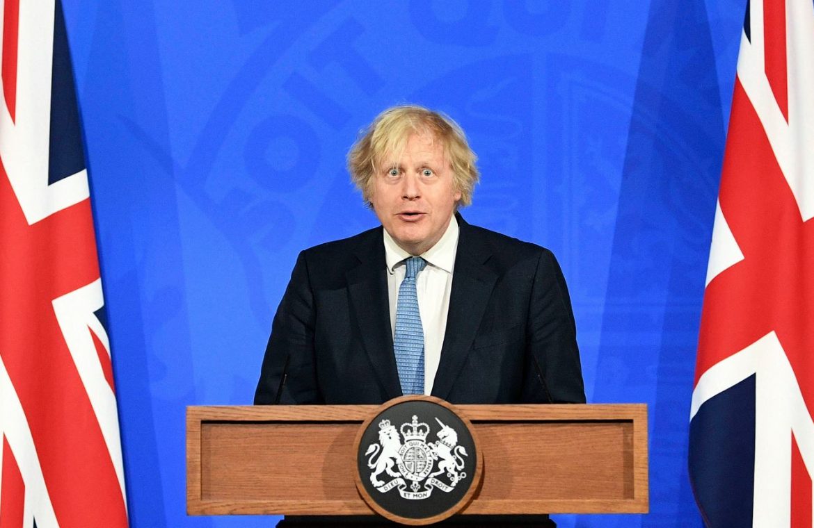Johnson announces easing of restrictions.  The British government will open bars, gyms and hairdressers