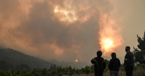 Greece fires threaten an environmental disaster.  They sound the alarm