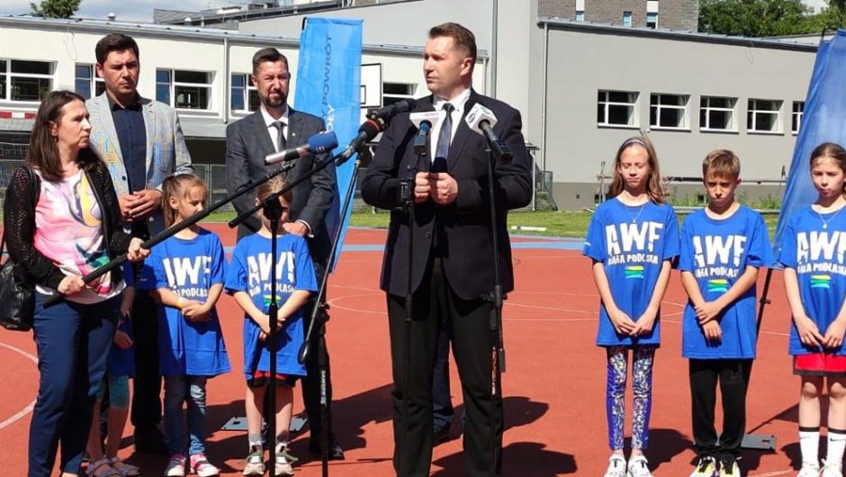 Opening of experimental classes for children under “WF z AWF” with the participation of the Minister of Education and Science – Ministry of Education and Science
