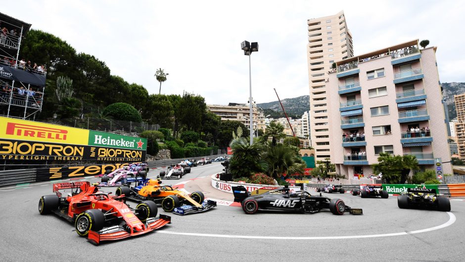 F1: Monaco Grand Prix live.  TV broadcasting, online streaming