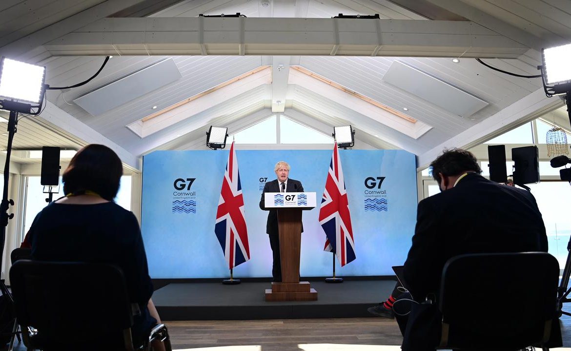 Group of Seven summit.  Key outcomes of the UK leadership meeting