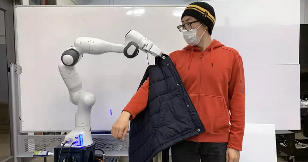 A robot from MIT will help people with disabilities get dressed