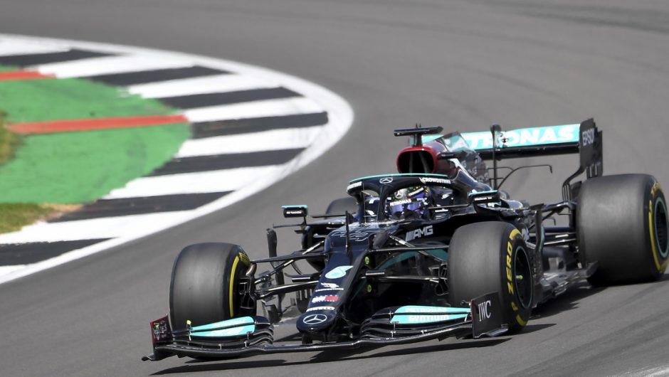 F1: British Grand Prix.  Qualifications complete.  Lewis Hamilton in first place