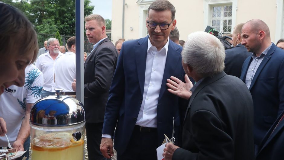 Mateusz Morawiecki is promoting the Polish deal.  “This is a ticket to living in the West”
