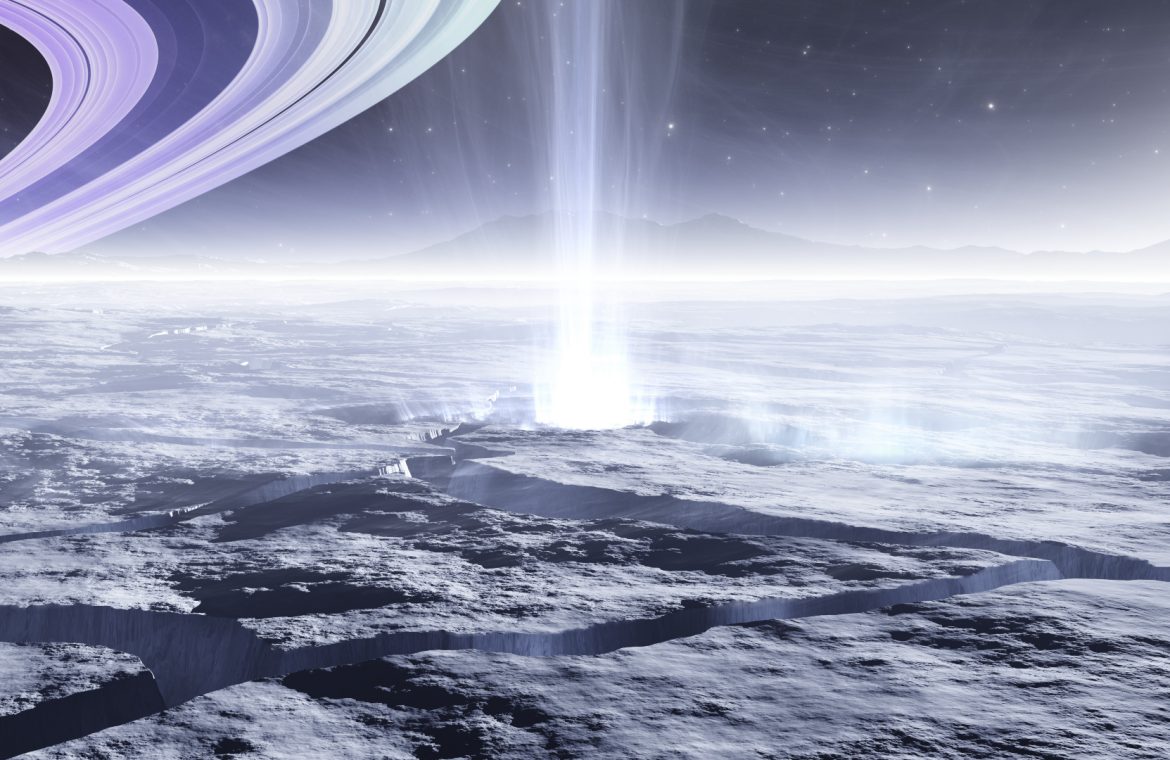 Saturn's moon  Amazing discovery under a thick layer of Enceladus ice