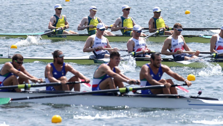 Tokyo 2020. Rowing.  Disaster was in the air.  The British approached the Italians