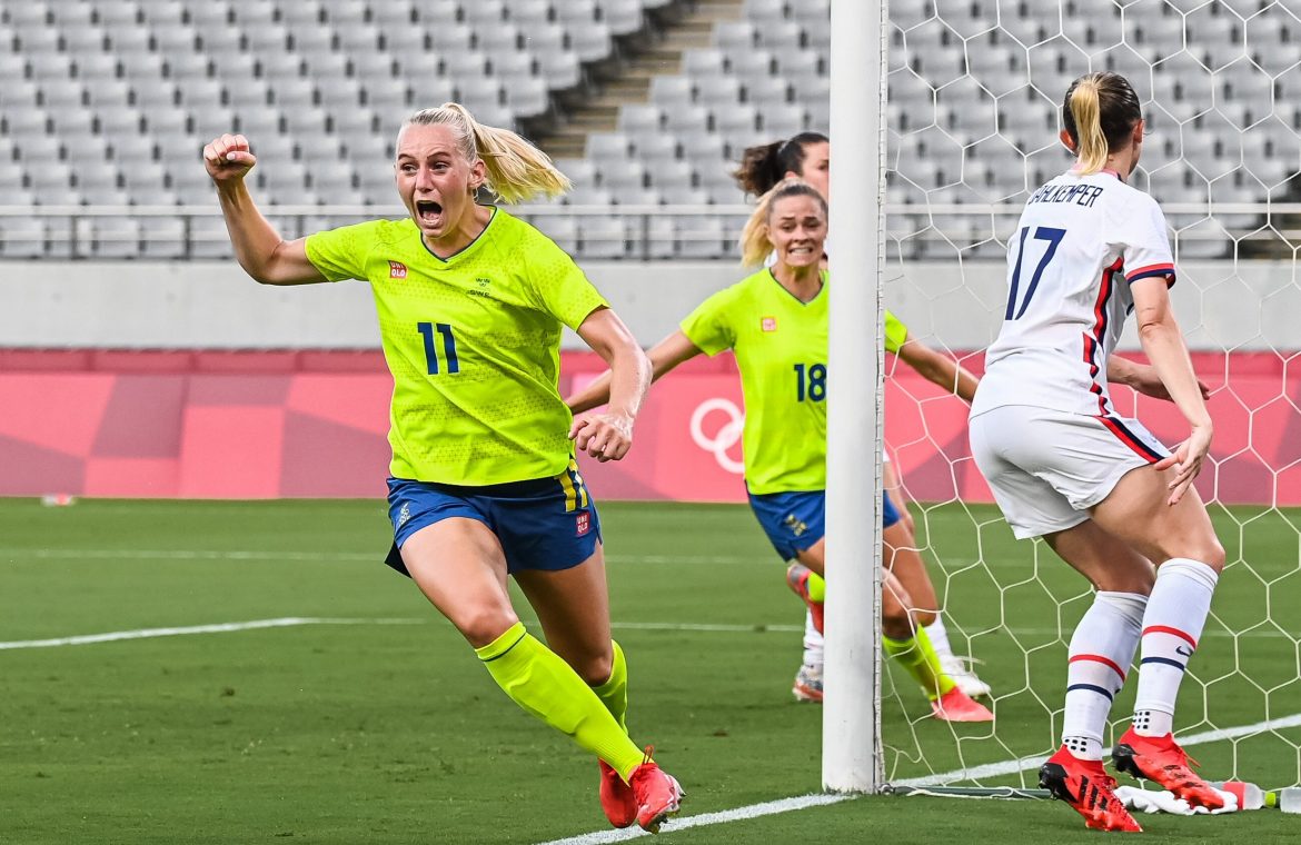 Tokyo 2020. Women's soccer.  Sweden - United States.  Result, calculate who won