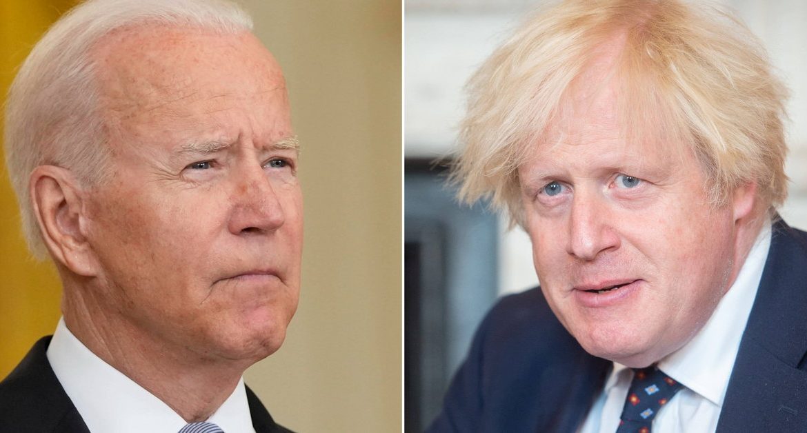 Johnson and Biden talked about the situation in Afghanistan