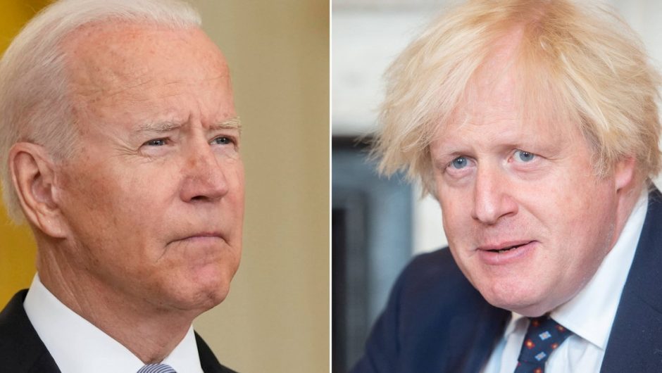Johnson and Biden talked about the situation in Afghanistan
