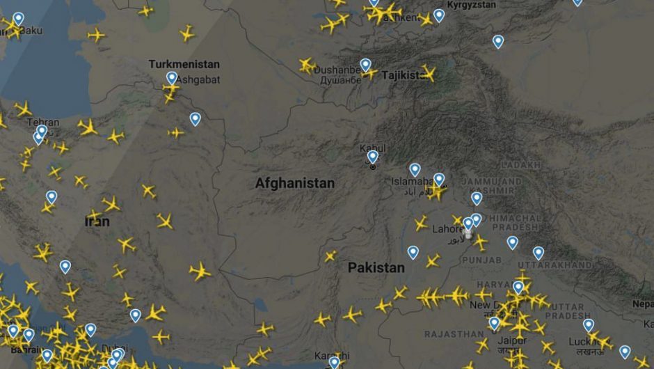 The US Department of Defense: All civilian and military flights to and from Kabul have been suspended