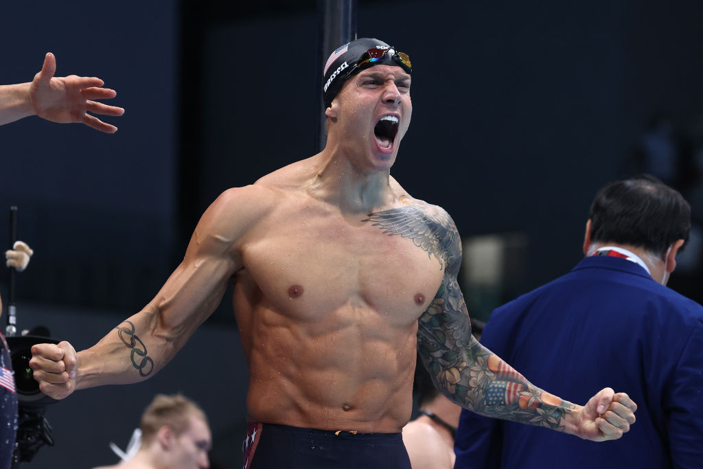 Tokyo 2020. Two Dressel titles in an hour.  The world record for Americans