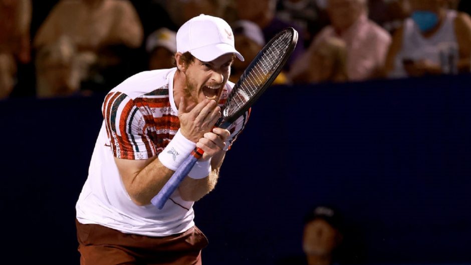 Winston Salem: Andy Murray found a killer.  Tournament “one” with problems